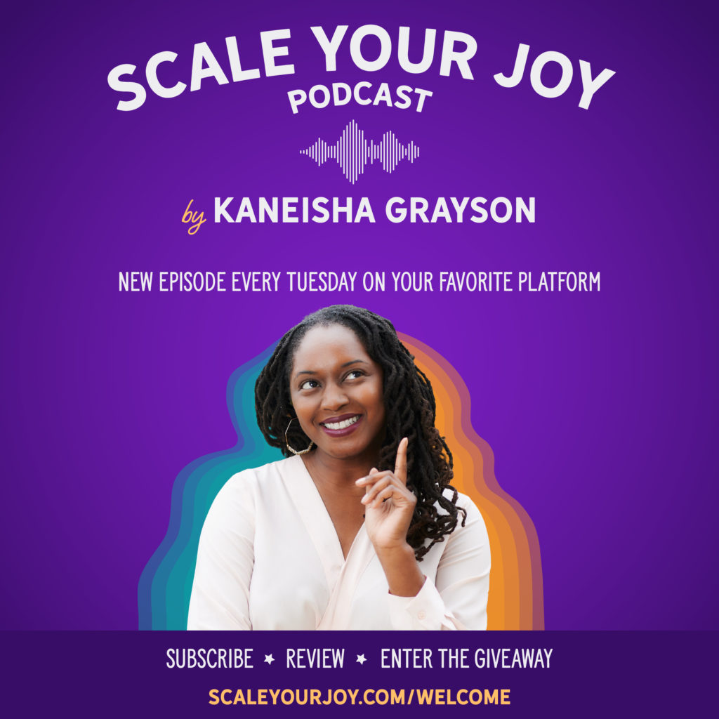 Scale Your Joy launch poster for Instagram